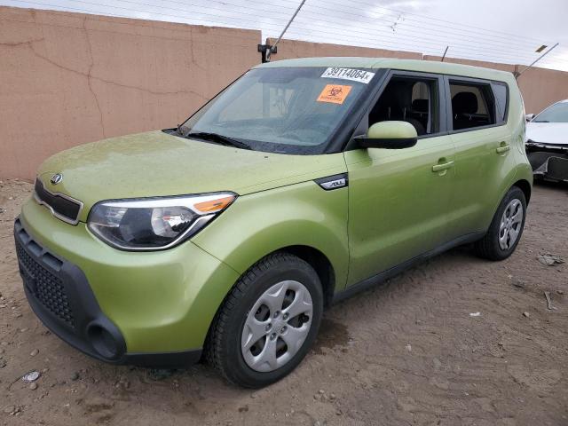  KIA SOUL 2015 Зеленый