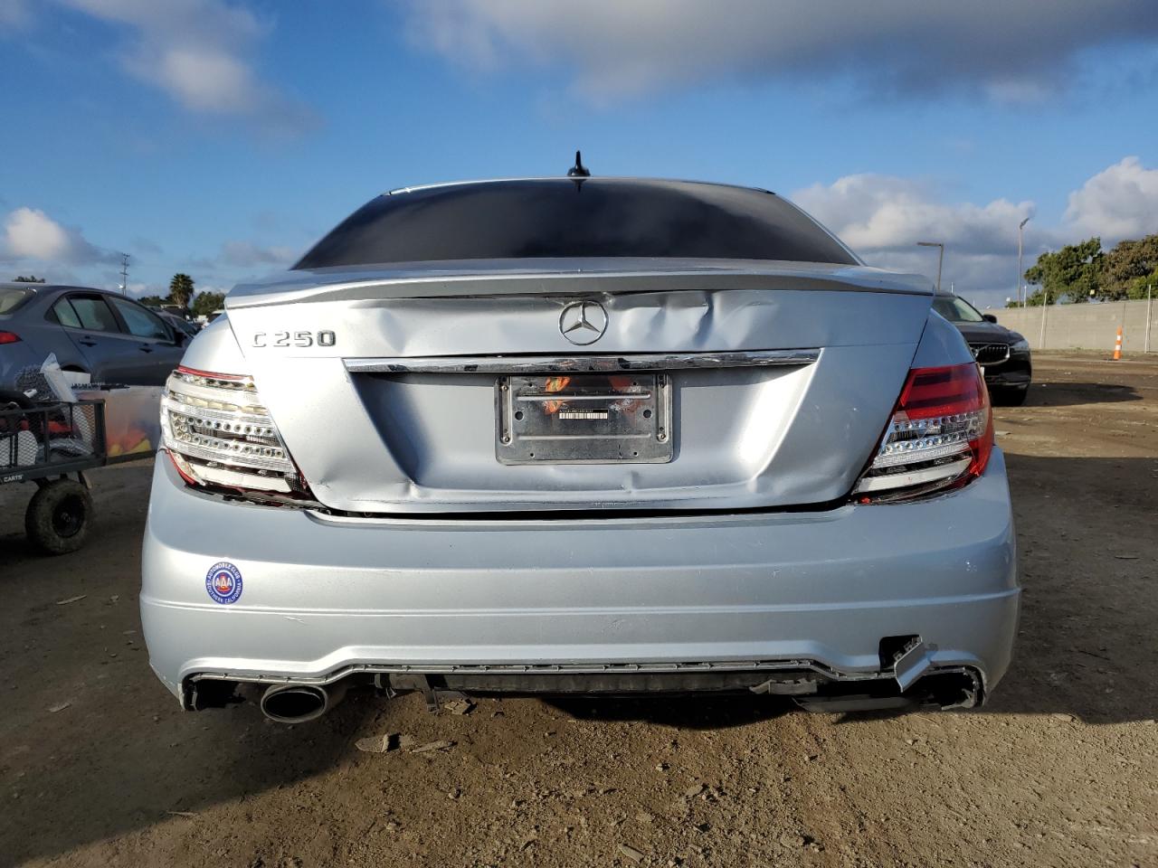 VIN WDDGF4HB8DA833139 2013 MERCEDES-BENZ C-CLASS no.6