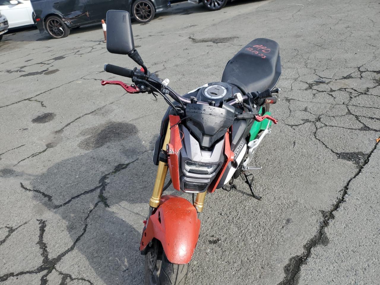 2017 Honda Grom 125 VIN: MLHJC6111H5207708 Lot: 81541213