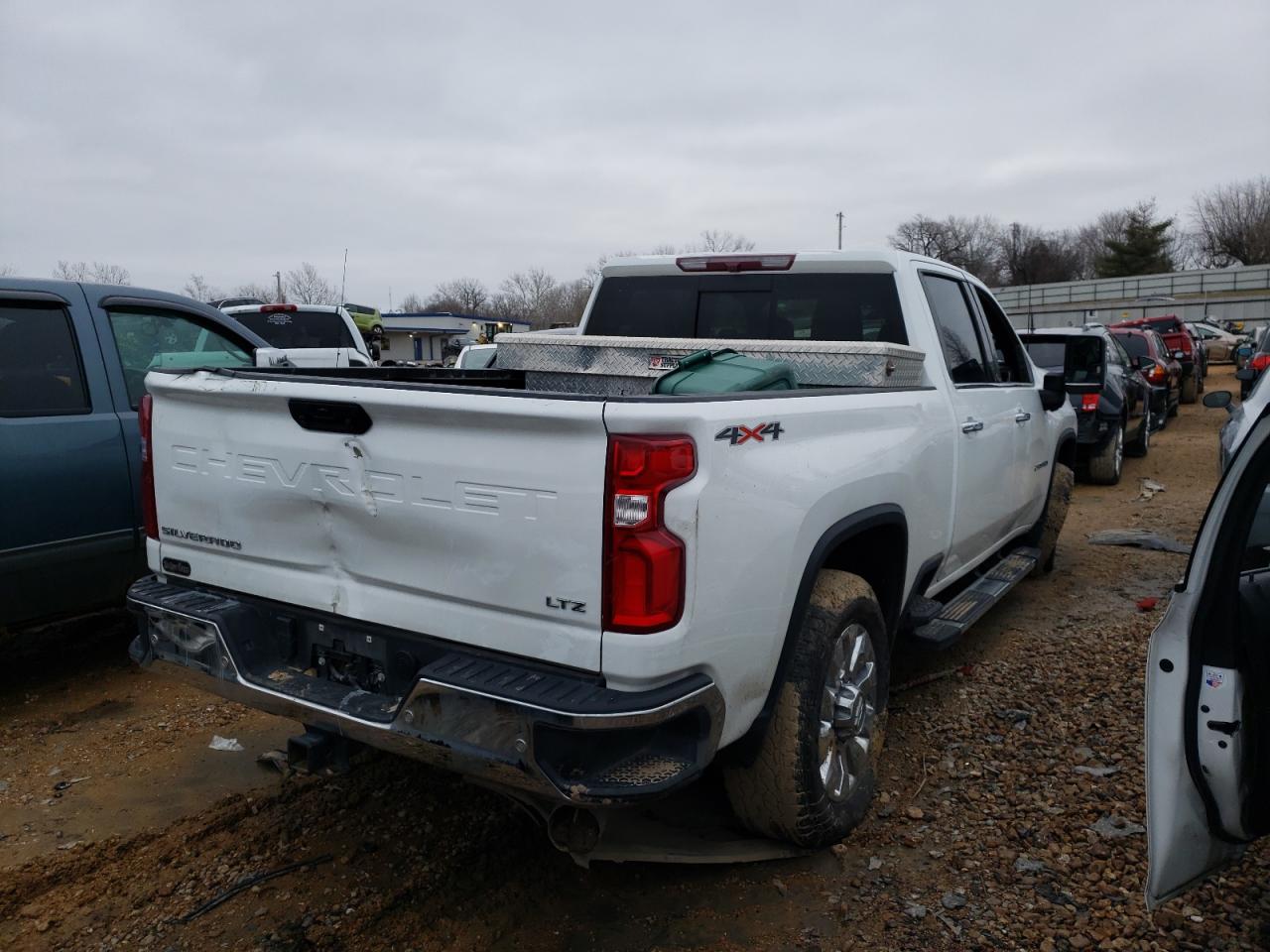 2022 Chevrolet Silverado K2500 Heavy Duty Ltz VIN: 1GC4YPEY9NF358414 Lot: 39941064