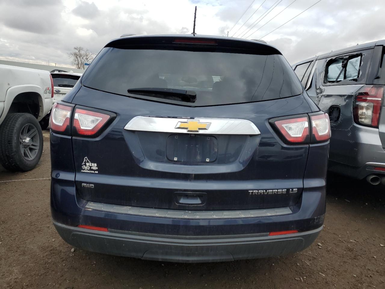 2015 Chevrolet Traverse Ls VIN: 1GNKVFKD2FJ122270 Lot: 77193563