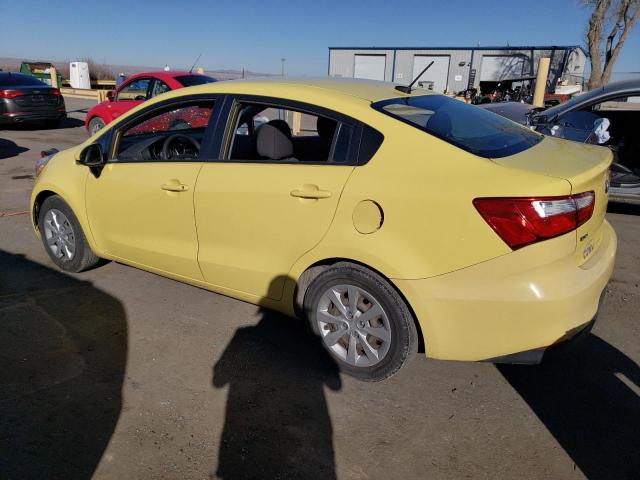  KIA RIO 2016 Yellow