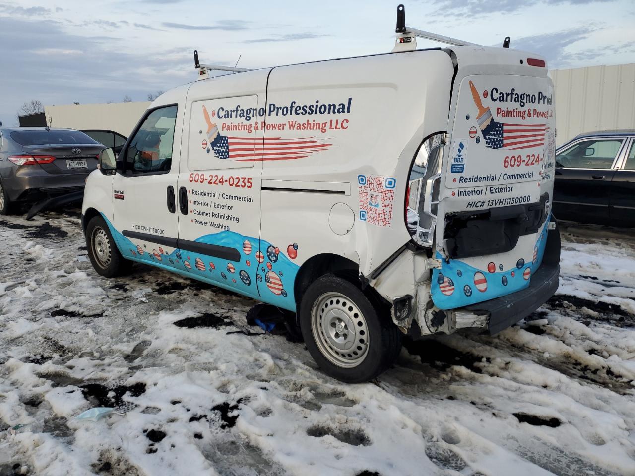 2018 Ram Promaster City VIN: ZFBERFAB4J6H46907 Lot: 39360484