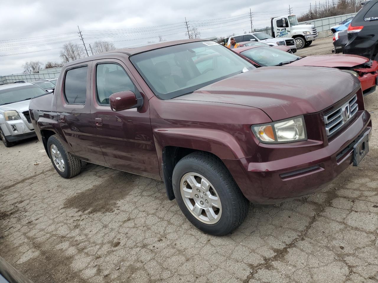 2008 Honda Ridgeline Rtl VIN: 2HJYK16518H516389 Lot: 38655714