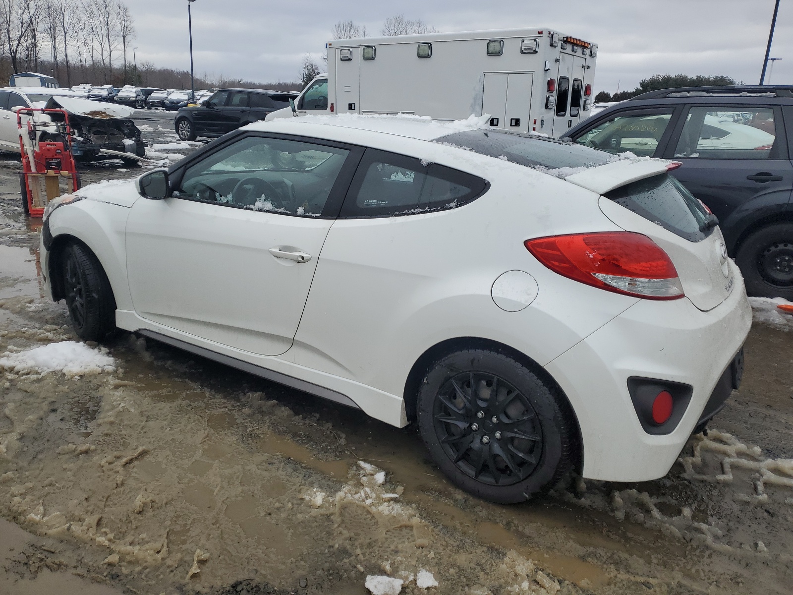 KMHTC6AE8EU200301 2014 Hyundai Veloster Turbo