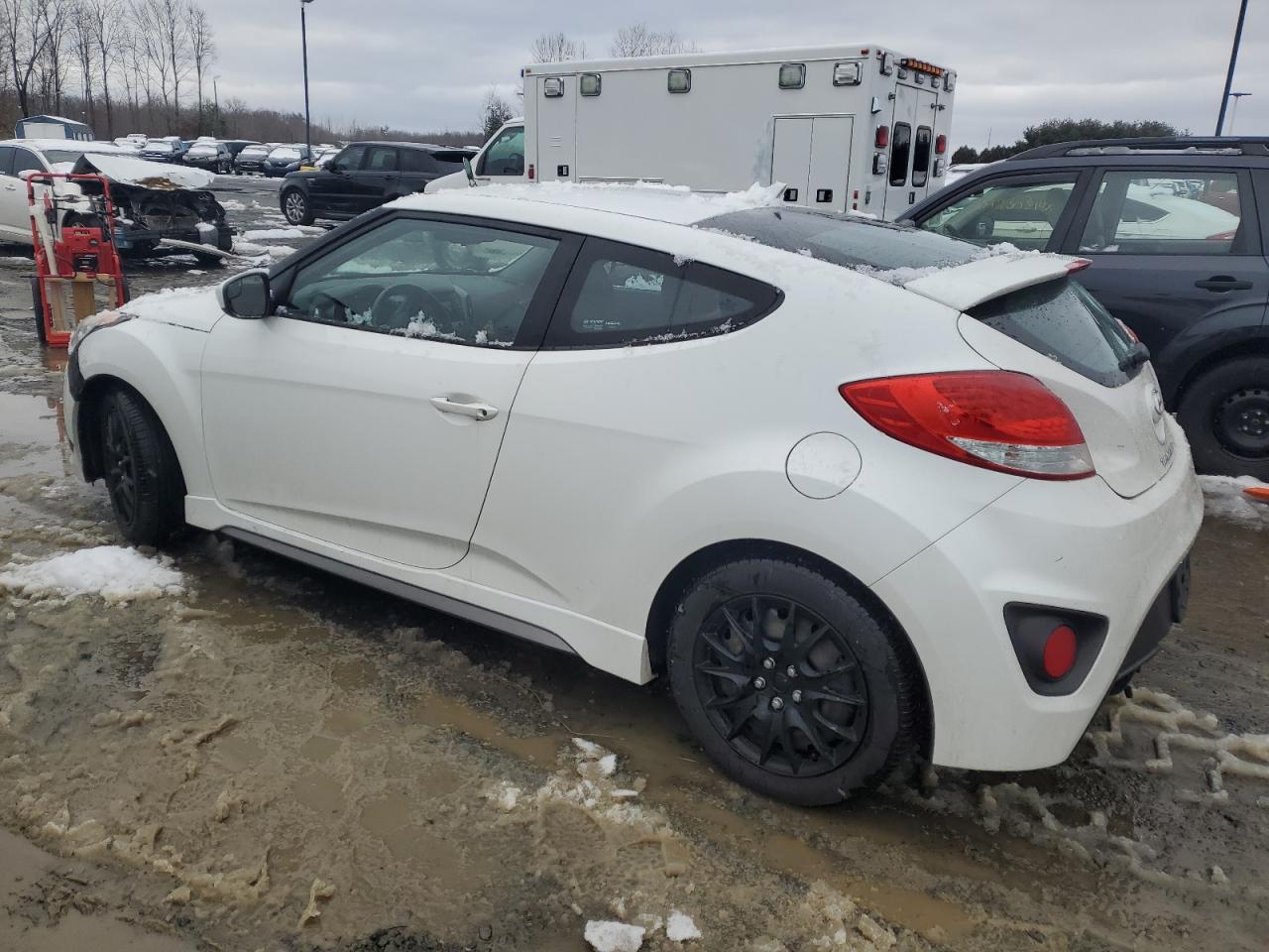 2014 Hyundai Veloster Turbo VIN: KMHTC6AE8EU200301 Lot: 40142044