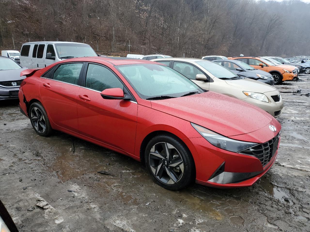 2022 Hyundai Elantra Sel VIN: 5NPLN4AG9NH080376 Lot: 38527734