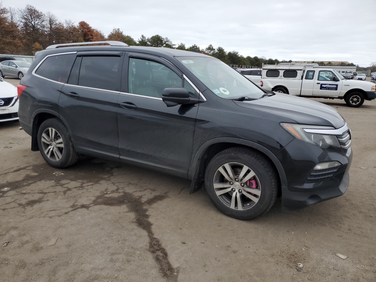 2016 Honda Pilot Exl vin: 5FNYF6H51GB119613