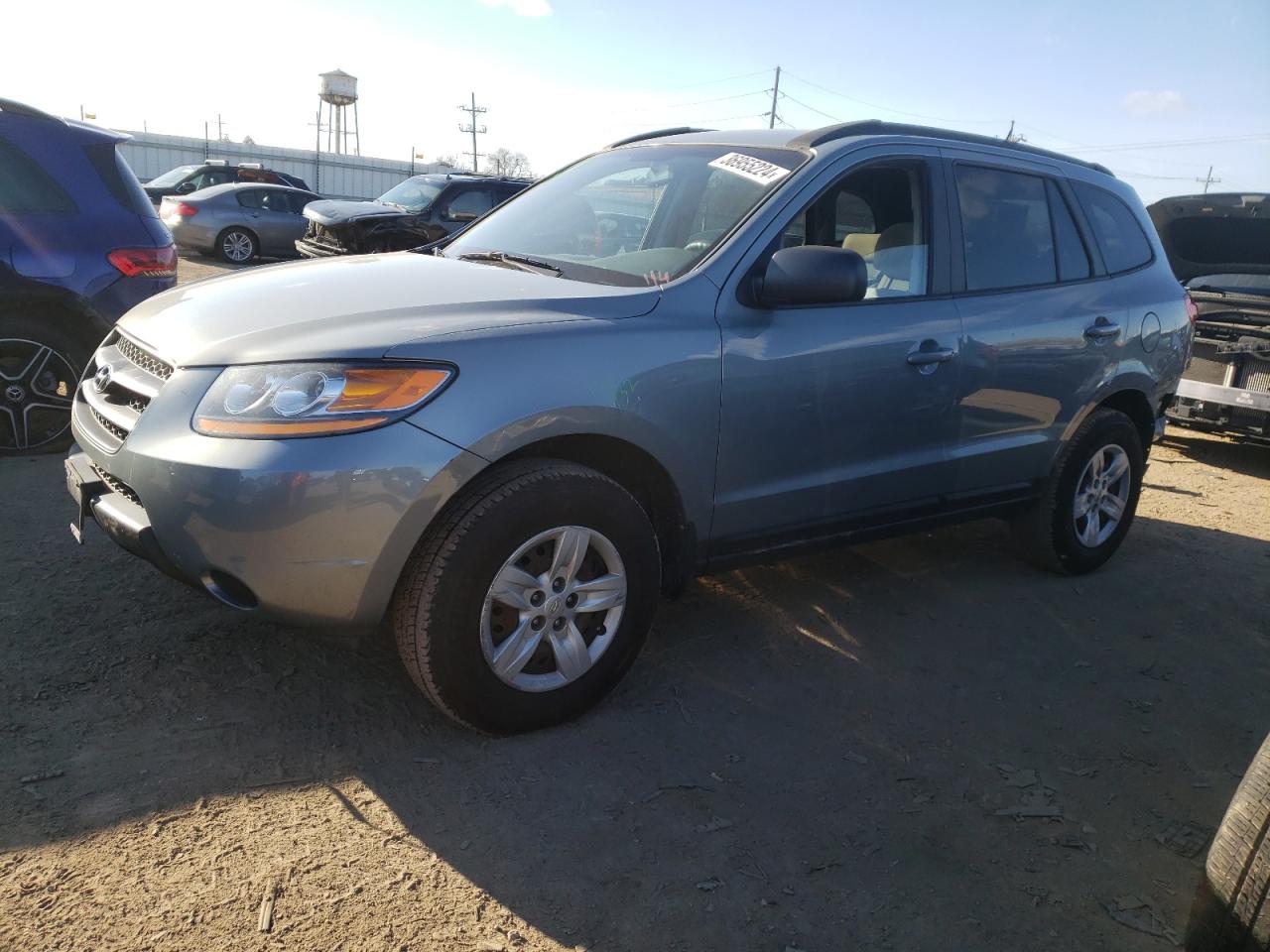 2009 Hyundai Santa Fe Gls VIN: 5NMSG13D69H325242 Lot: 36955224