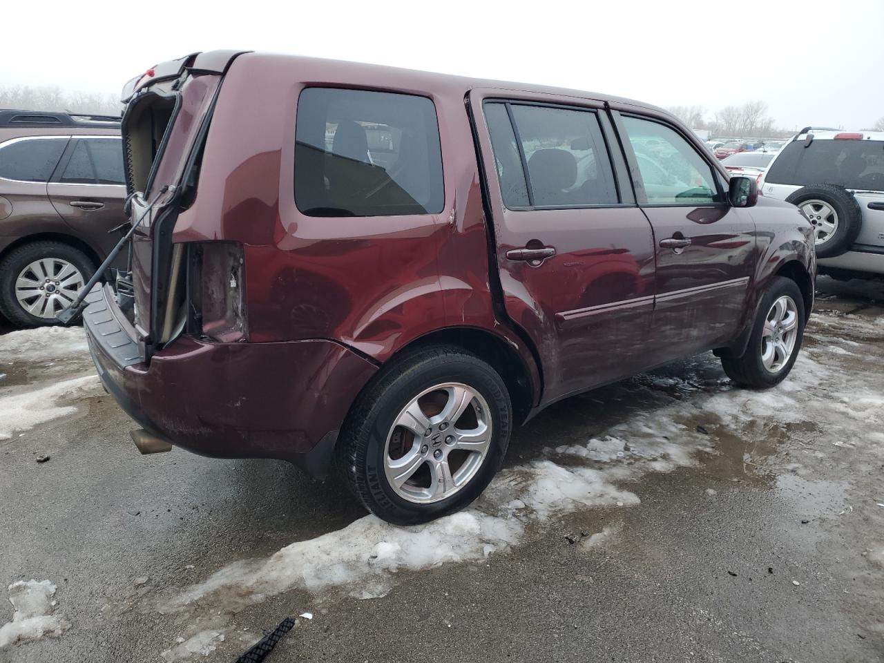 2012 Honda Pilot Exl VIN: 5FNYF4H52CB076995 Lot: 39349704