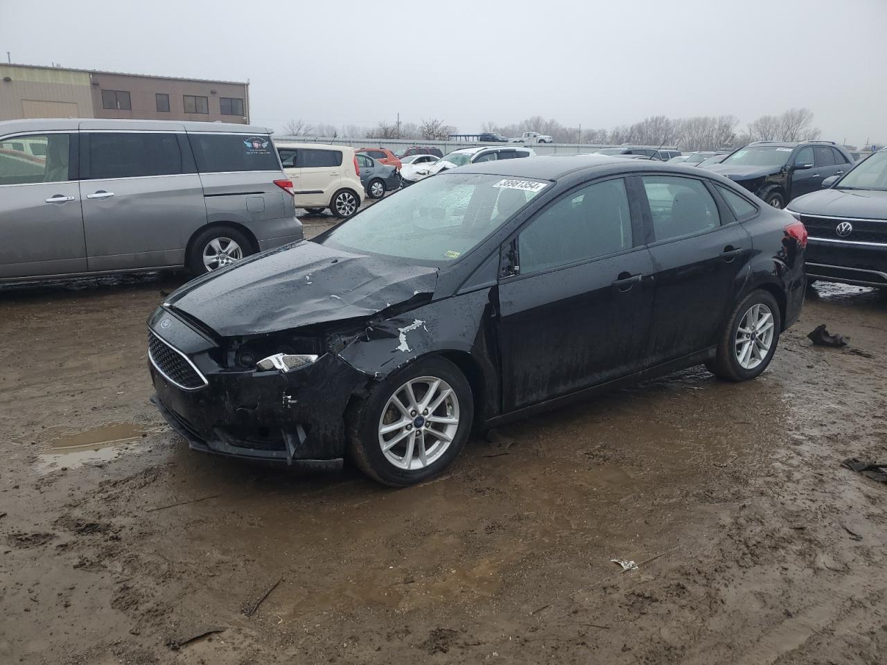 2018 Ford Focus Se VIN: 1FADP3FE0JL301701 Lot: 38981354