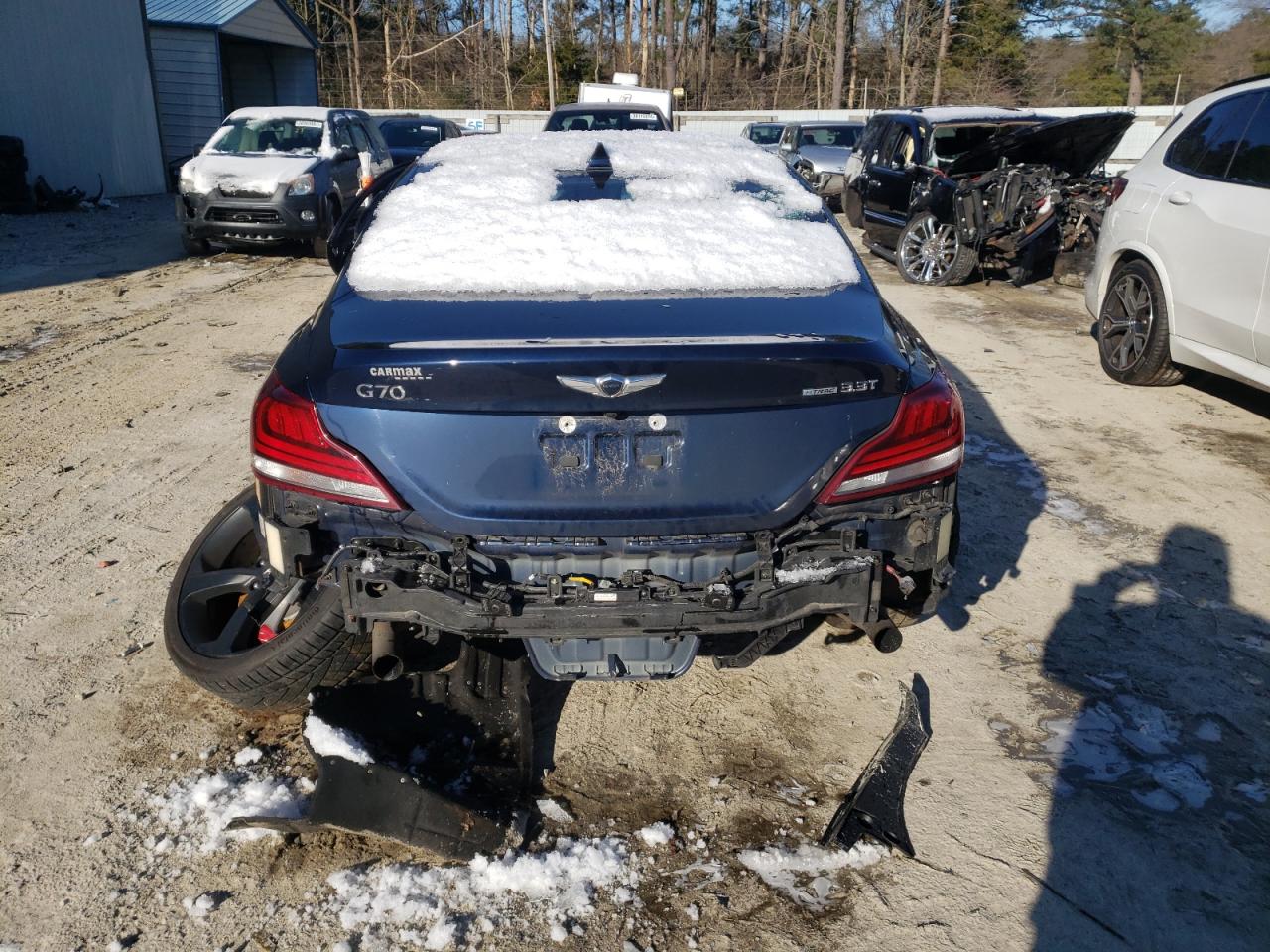 2019 Genesis G70 Prestige VIN: KMTG34LE8KU017873 Lot: 38748774