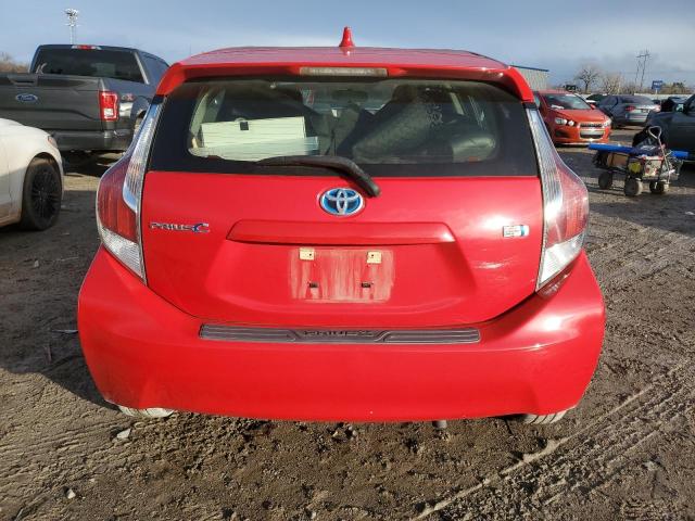  TOYOTA PRIUS 2016 Красный