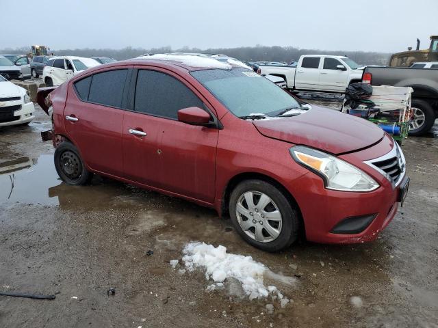  NISSAN VERSA 2017 Red