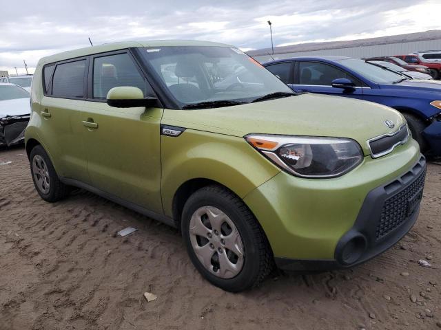  KIA SOUL 2015 Зеленый