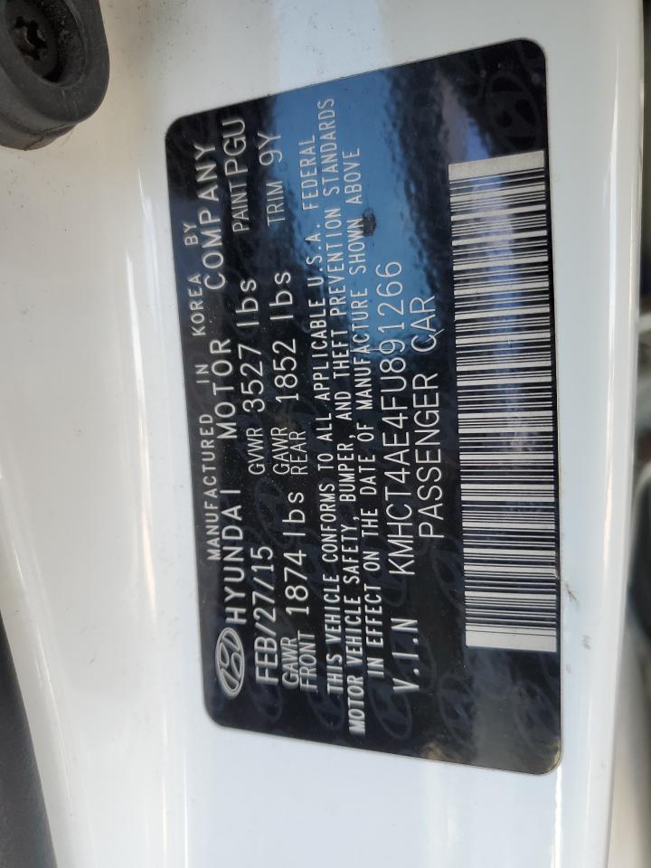 KMHCT4AE4FU891266 2015 Hyundai Accent Gls