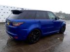 2022 LAND ROVER RANGE ROVER SPORT SVR S/C  for sale at Copart SANDTOFT