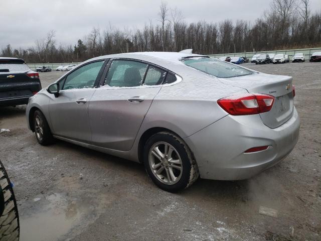 Sedans CHEVROLET CRUZE 2017 Srebrny