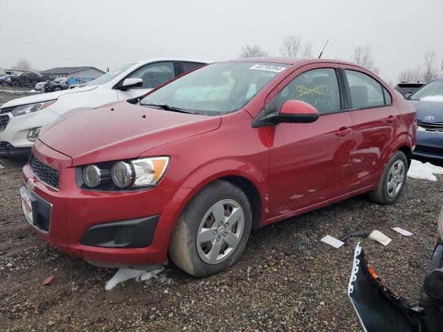 Седани CHEVROLET SONIC 2014 Червоний