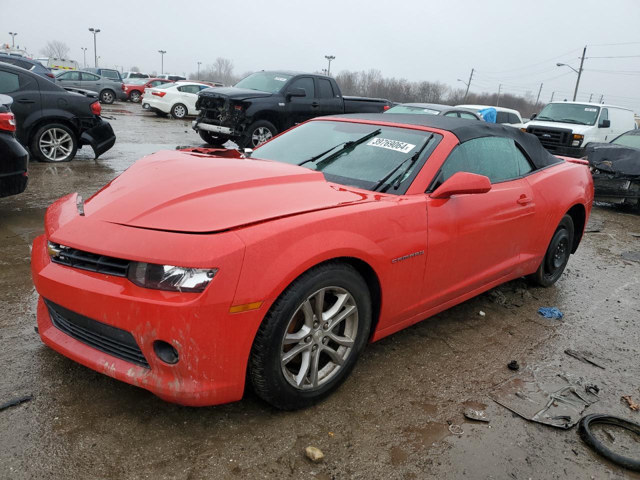 2014 Chevrolet Camaro Lt VIN: 2G1FB3D39E9323379 Lot: 39769064