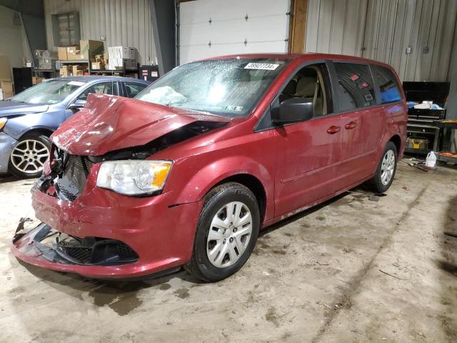  DODGE CARAVAN 2014 Red