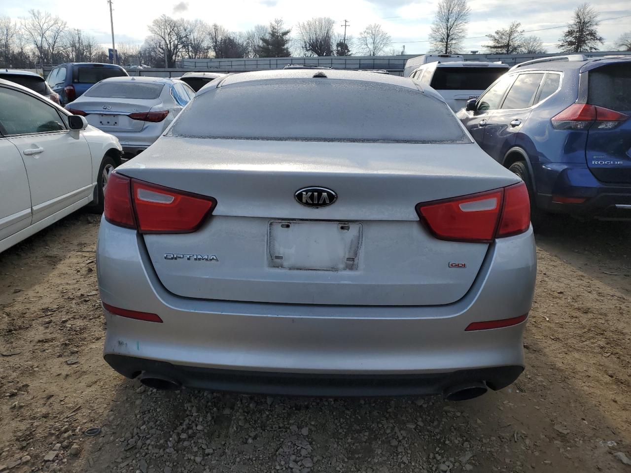 5XXGM4A74EG258582 2014 Kia Optima Lx