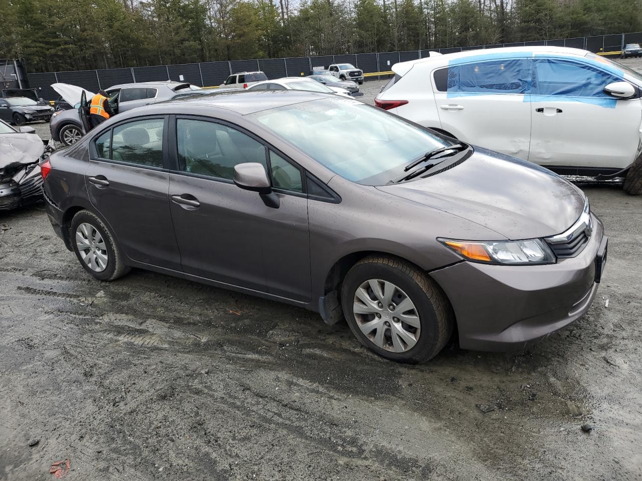 2012 Honda Civic Lx VIN: 19XFB2F55CE052349 Lot: 81554453