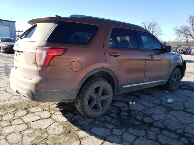  FORD EXPLORER 2017 Оранжевий