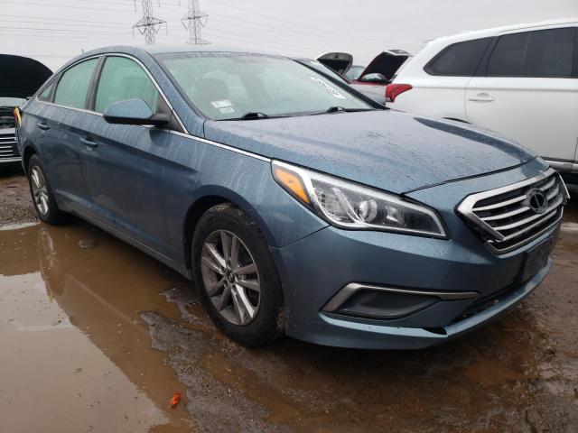  HYUNDAI SONATA 2016 Синий