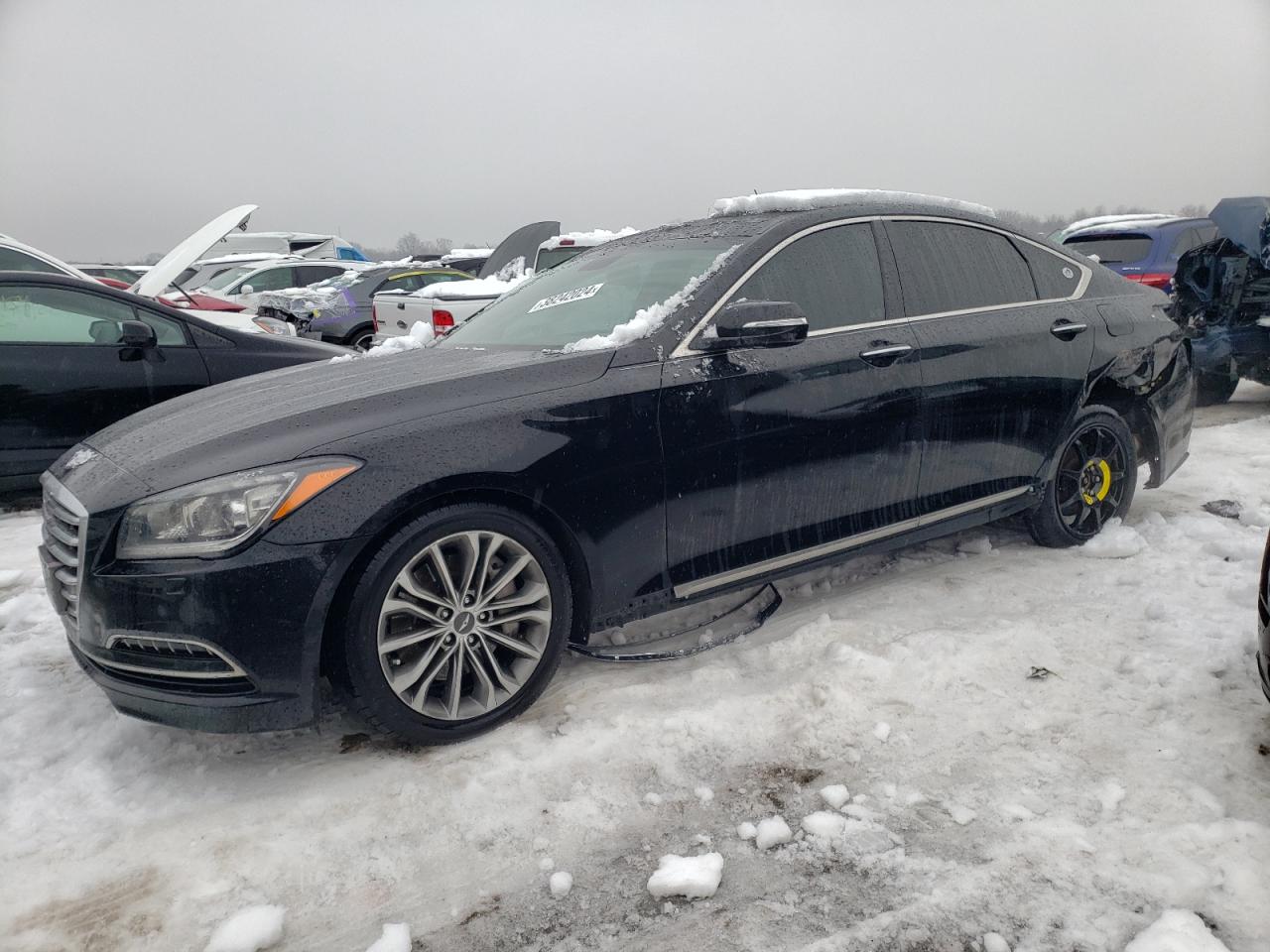 2015 Hyundai Genesis 3.8L VIN: KMHGN4JE3FU062264 Lot: 38242024