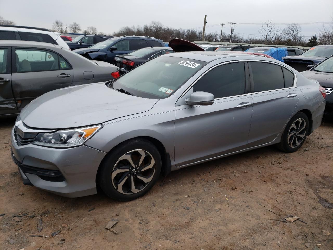 1HGCR2F76HA104342 2017 Honda Accord Ex