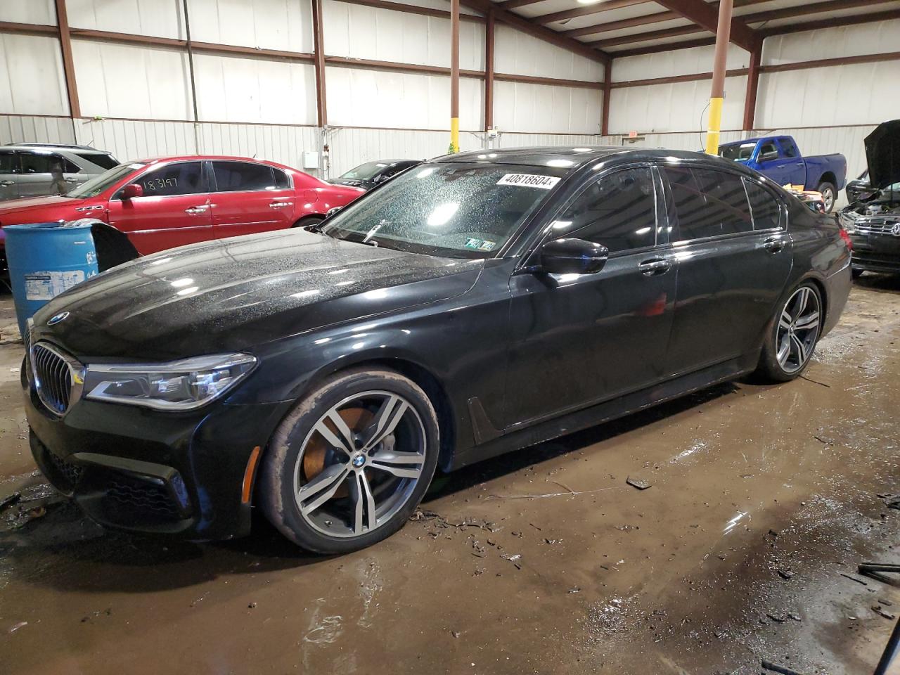 2019 BMW 740 I VIN: WBA7E2C55KB217339 Lot: 40818604