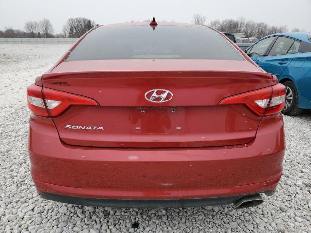  HYUNDAI SONATA 2017 Красный