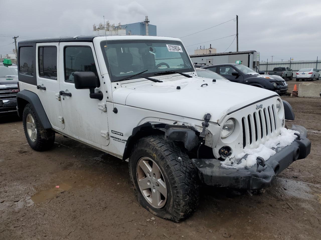 2017 Jeep Wrangler Unlimited Sport VIN: 1C4BJWDG0HL527952 Lot: 37359034