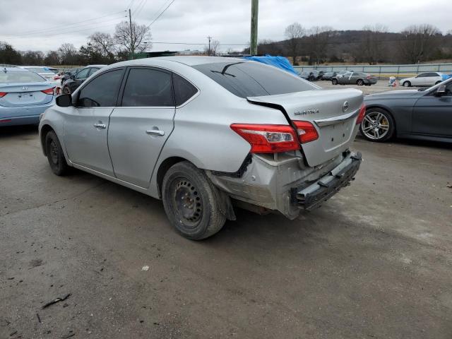  NISSAN SENTRA 2018 Сріблястий