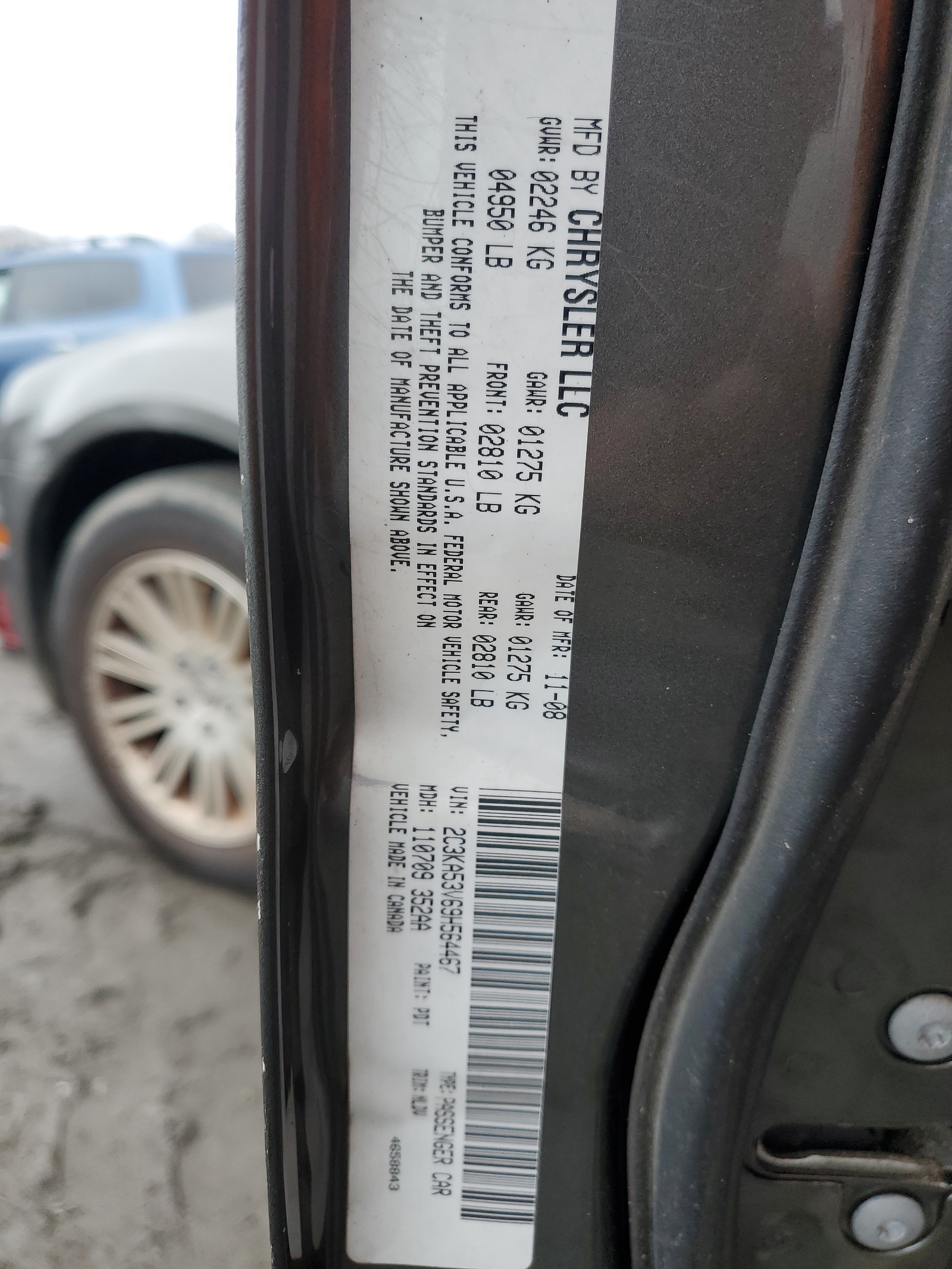 2C3KA53V69H564467 2009 Chrysler 300 Touring