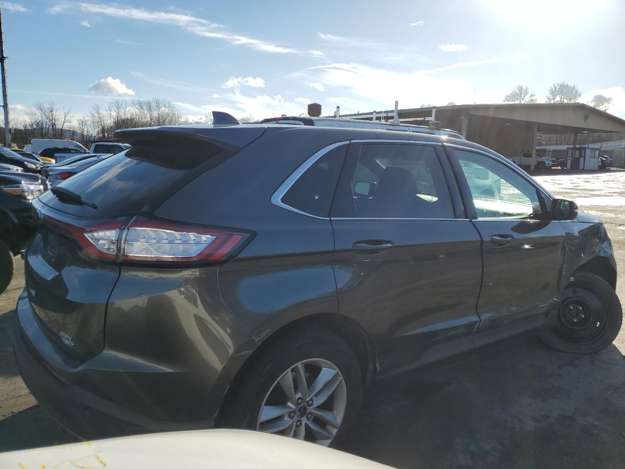 VIN 2FMTK4J97FBB11000 2015 FORD EDGE no.3