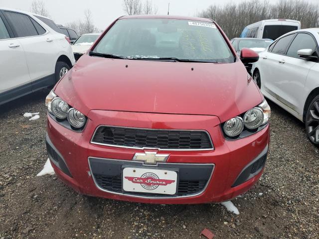 Седани CHEVROLET SONIC 2014 Червоний