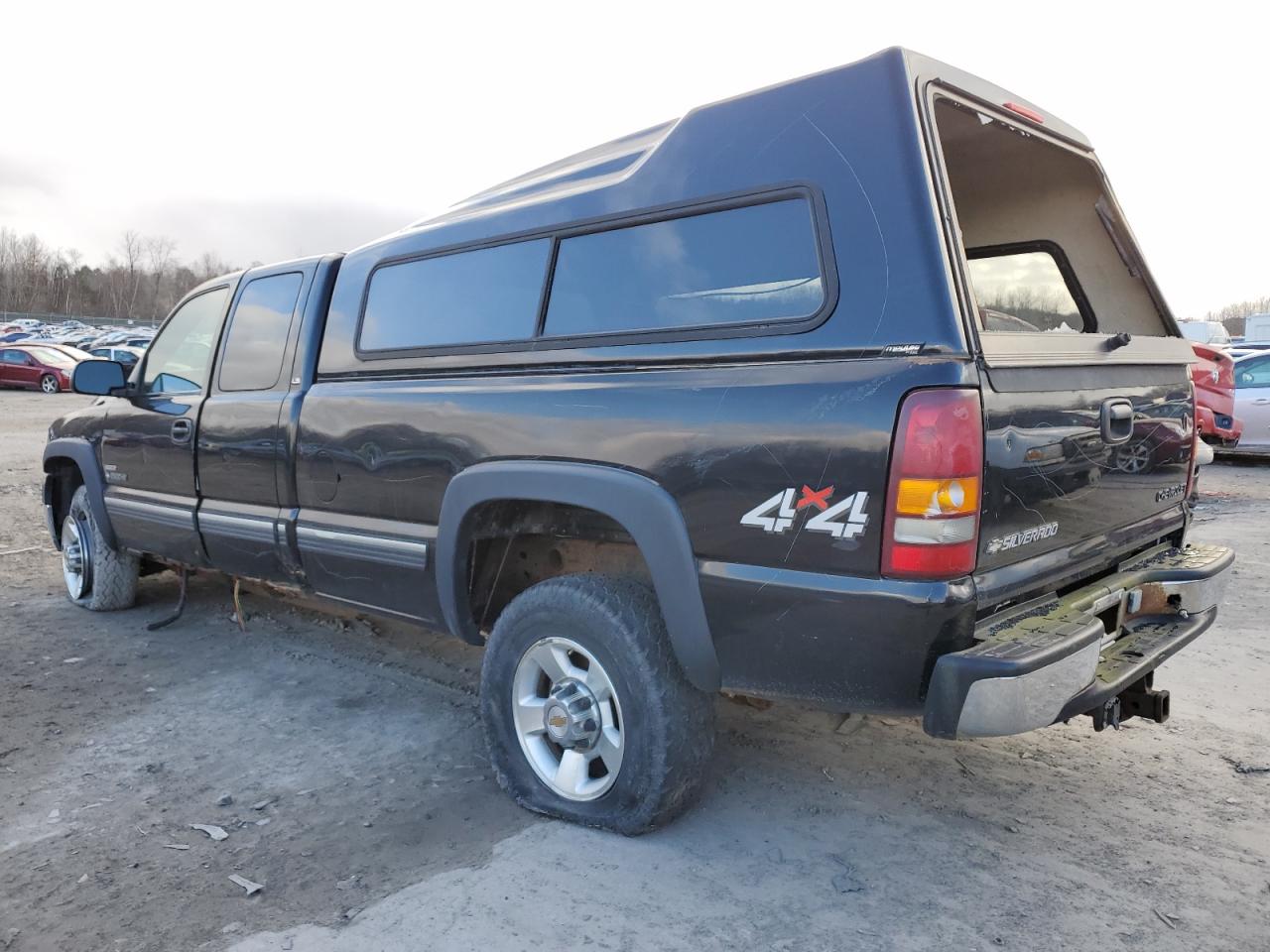 2001 Chevrolet Silverado K2500 Heavy Duty blue null diesel 1GCHK291X1E223526 photo #3