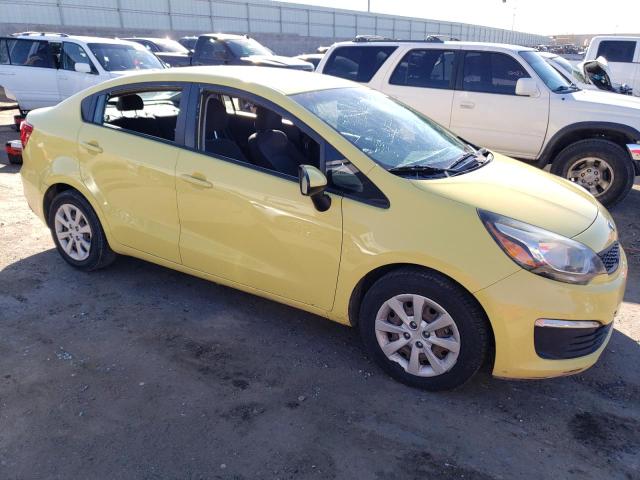  KIA RIO 2016 Yellow