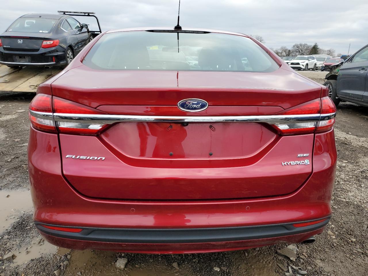 2018 Ford Fusion Se Hybrid VIN: 3FA6P0LUXJR175447 Lot: 82458853