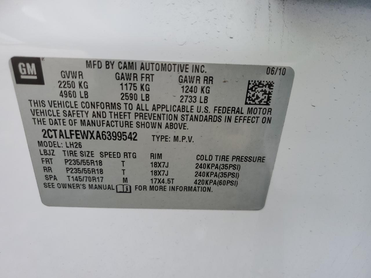 2010 GMC Terrain - Image 16