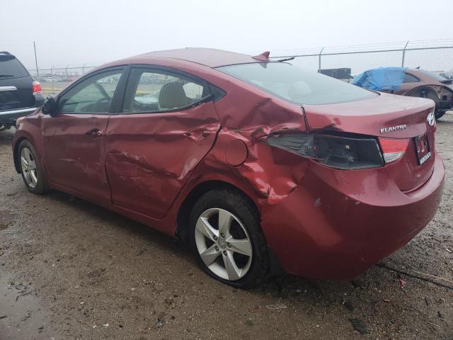 Седани HYUNDAI ELANTRA 2013 Червоний