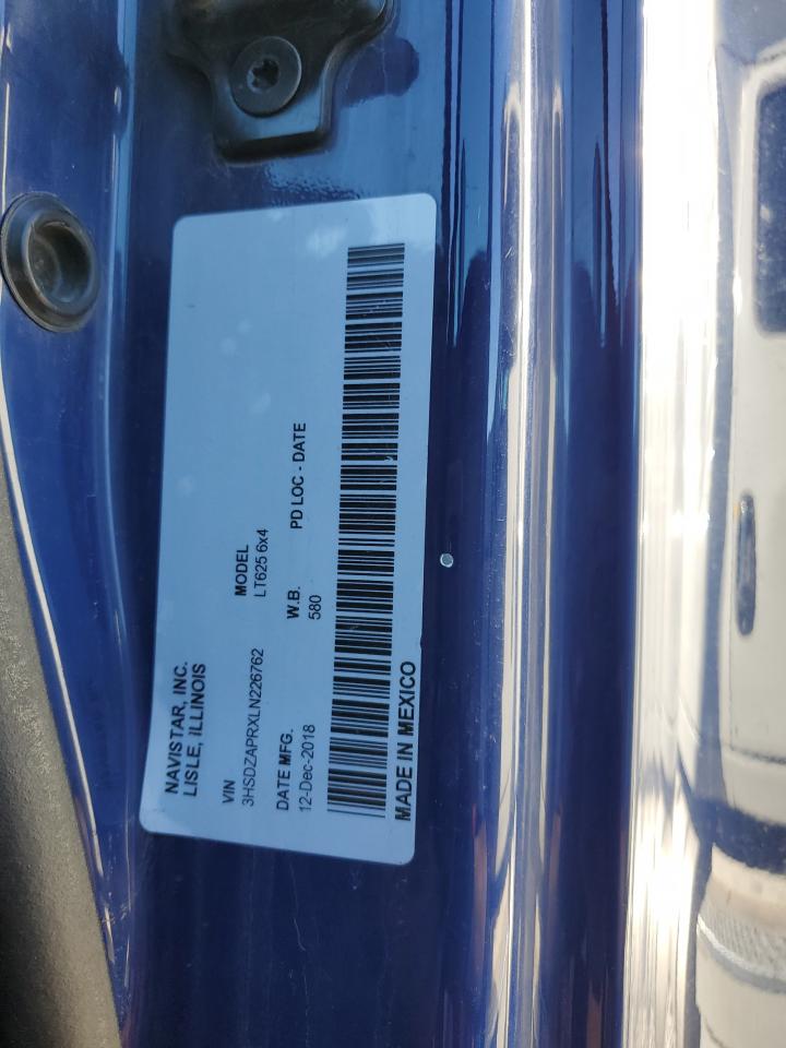 2020 International Lt625 VIN: 3HSDZAPRXLN226762 Lot: 81756153