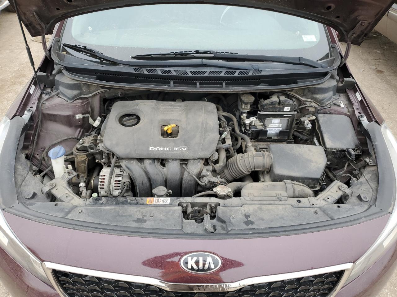 2017 Kia Forte Lx VIN: 3KPFK4A7XHE075766 Lot: 80787333