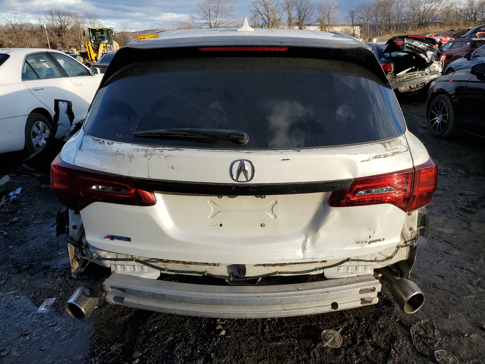 5FRYD4H81EB001982 2014 Acura Mdx Advance