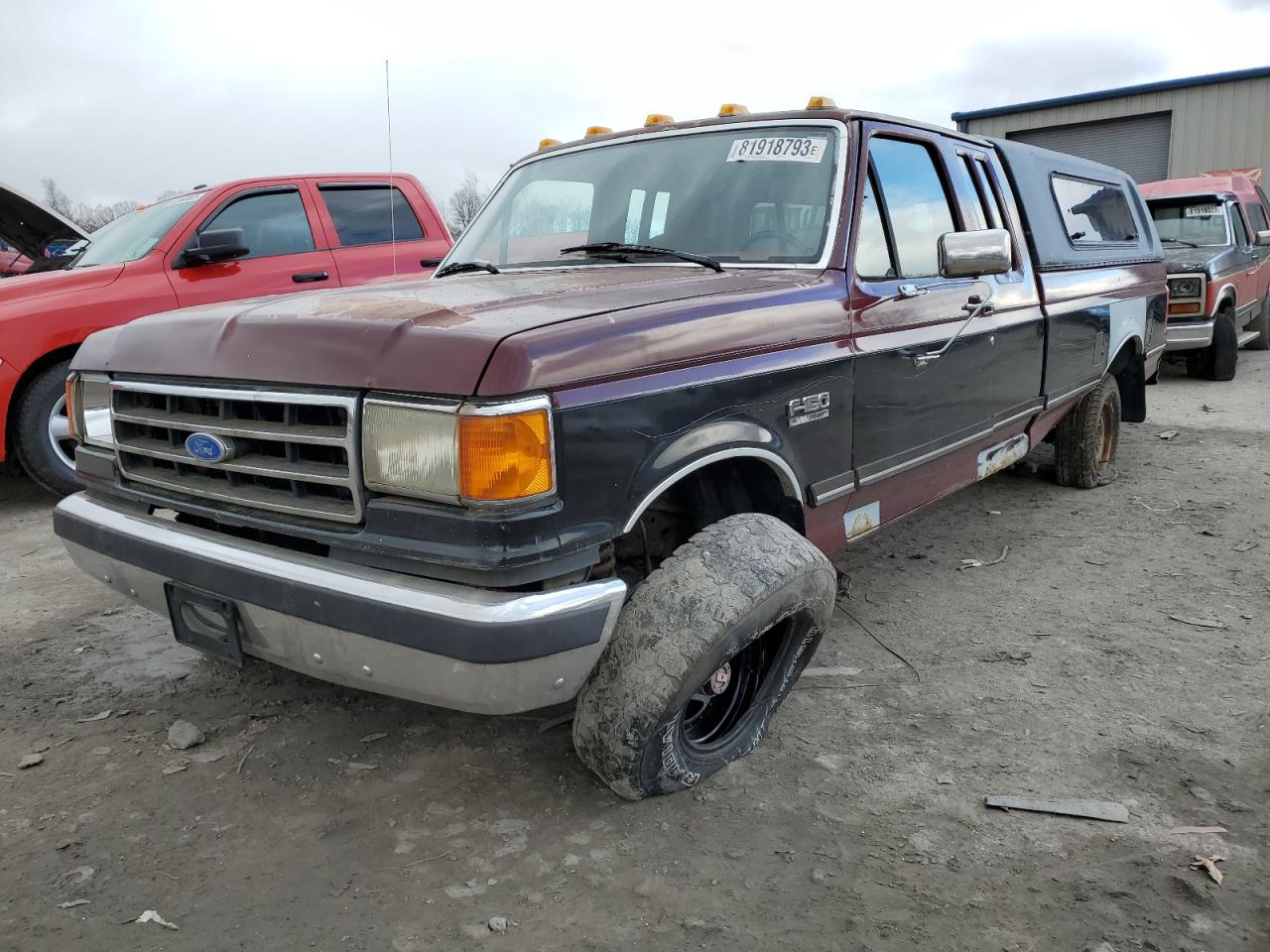 1989 Ford F150 იყიდება Duryea-ში, PA - Vandalism