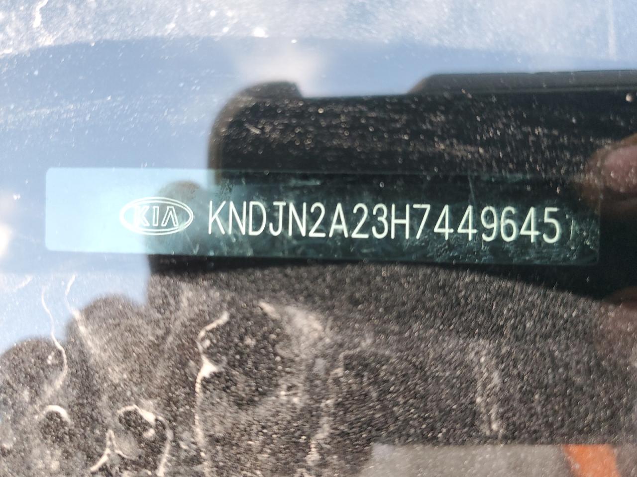 2017 Kia Soul VIN: KNDJN2A23H7449645 Lot: 37968784