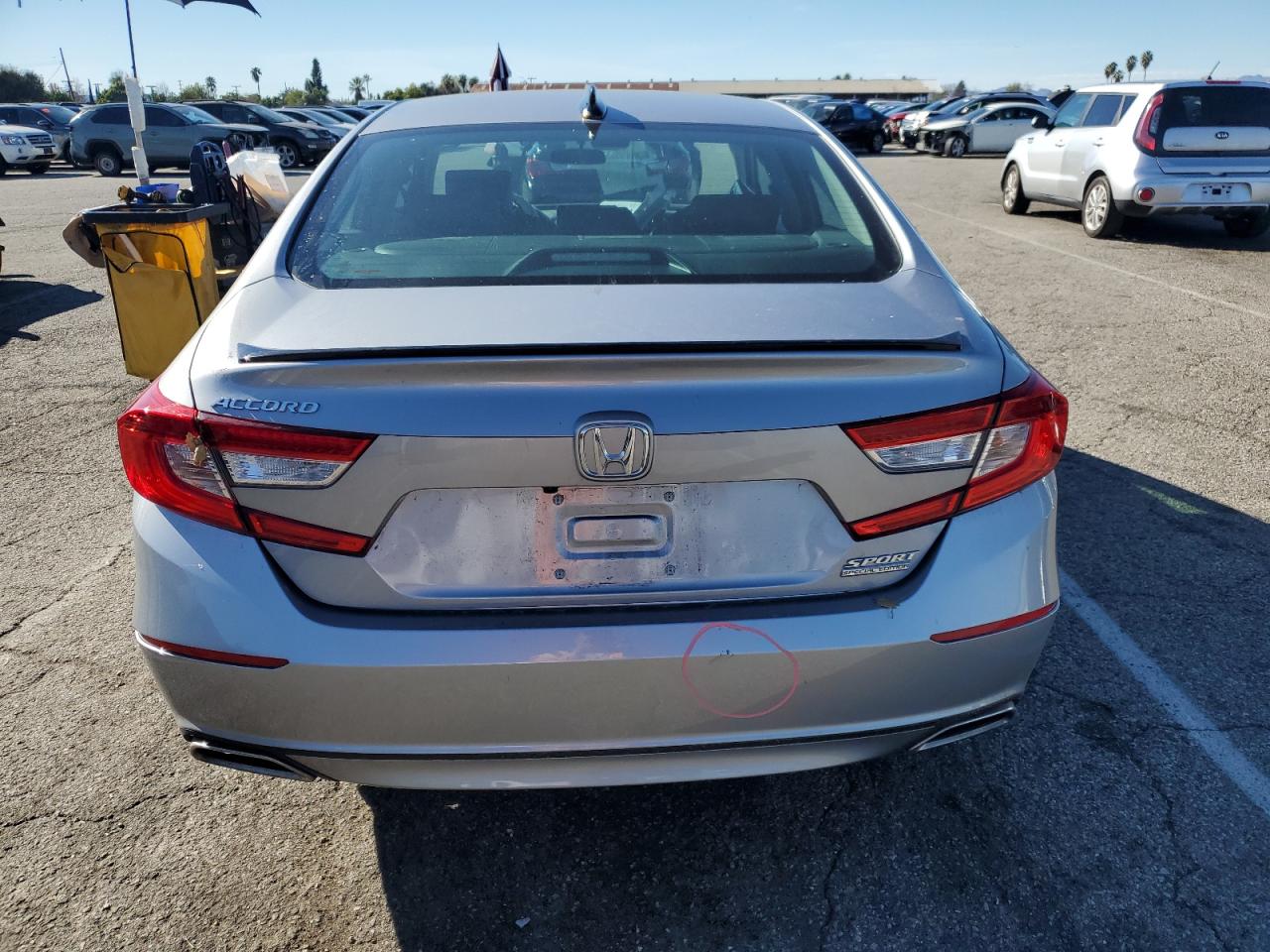 2022 Honda Accord Sport Se VIN: 1HGCV1F40NA053637 Lot: 39572934