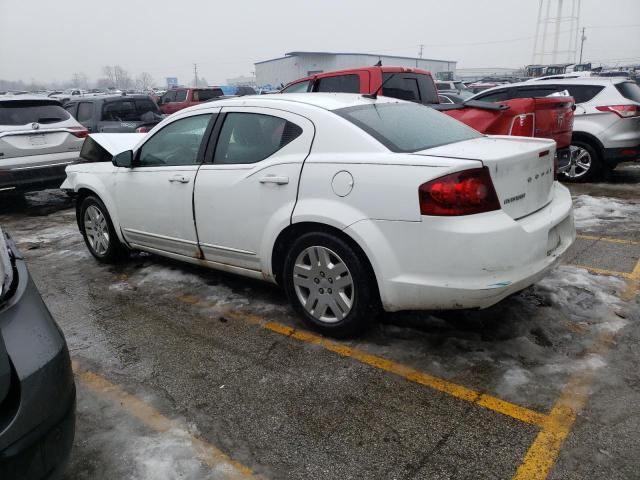  DODGE AVENGER 2012 Білий